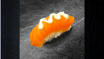 Laks m. Wasabicreme Nigiri